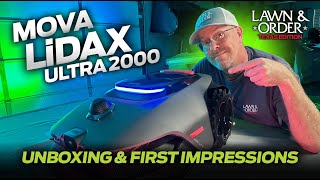 RTK-Free LiDAR Robot Mower | MOVA LiDAX Ultra 2000 Unboxing & First Impressions