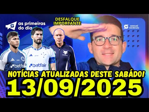 SAMUEL VENÂNCIO WITH THE FIRST OF THE DAY FOR CRUZEIRO! SHORTAGES AND DOUBTS ABOUT JARDIM AGAINST...