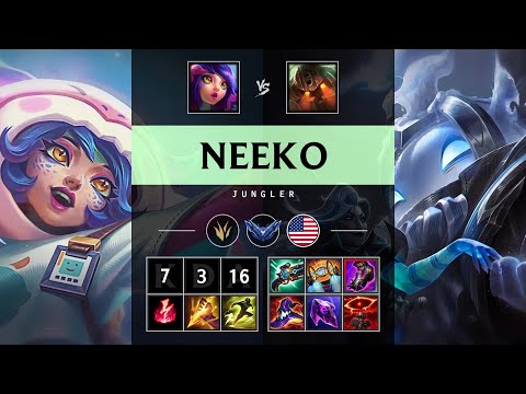 Neeko Jungle vs Nautilus - NA Diamond Patch 25.18