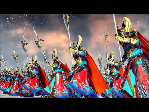 Blood on the Snow - THE EMPIRE ⚔️ HIGH ELVES - Total War WARHAMMER 2