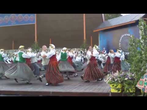 VPDK  "Čiekurs" & citi - Jāņu Naktī Gunis Dega (Noslēguma deja)