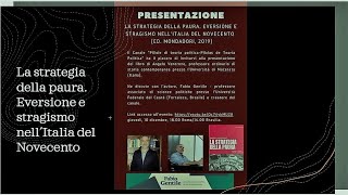 La strategia della paura. Eversione e stragismo nell'Italia del Novecento