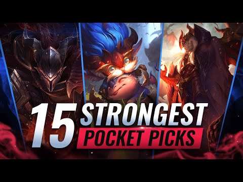 15 STRONGEST Pocket Picks for EVERY ROLE in League of Legends - Season 11