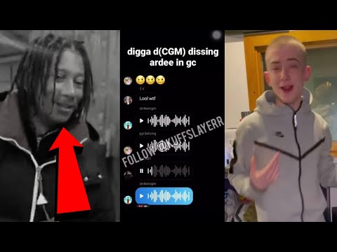Digga D Apologises To Arrdee Over Messages