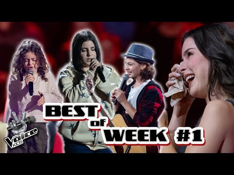 The BEST performances of Blind Auditions Week #1 | The Voice Kids 2024