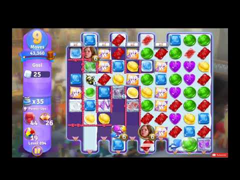 Wonka's World of Candy Level 894 NO BOOSTERS - A S GAMING ✔