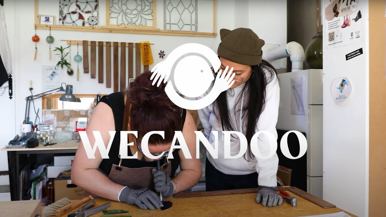 Fabriquez votre vitrail avec la technique Tiffany avec Sylvia - Vidéo