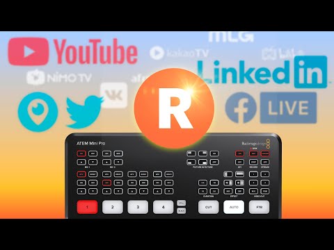 Stream ANYWHERE with ATEM Mini Pro — featuring Restream!