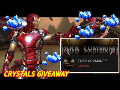 Crystals Giveaway | Coupon Code Giveaway | subscribe Stark Community Channel NOW