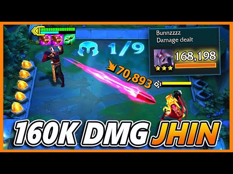 *THIS GOT NERFED* The LEAF That BROKE A ⭐️⭐️⭐️JHIN - BunnyFuFuu | Teamfight Tactics | SET 4