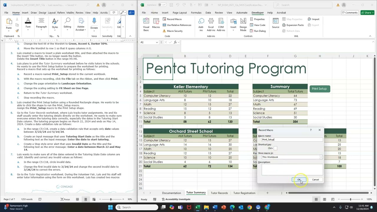 08 Excel EXPERT NP Module 12 Project 1a