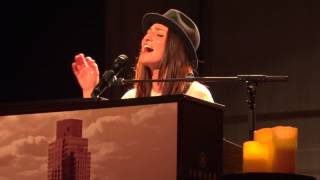 Sitting on the Dock of the Bay (cover), Sara Bareilles, Seattle, WA, 2013