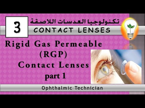 Contact Lens Technology 1 introduction to contact lenses part 1 مقدمة إلى العدسات اللاصقة ج1