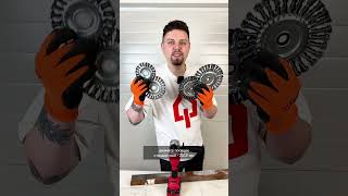 Twist knot wheel brushes GEPARD (GP0894)