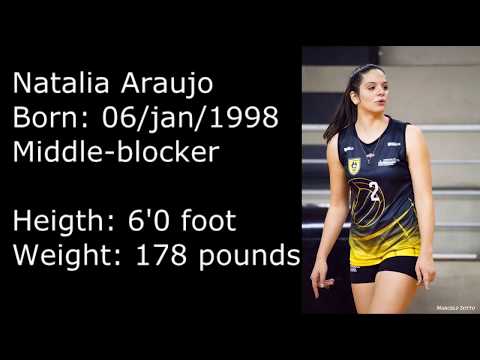 Natalia Araujo - Middle-blocker