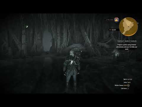 The Witcher 3 Wild Hunt CONTRACT MUIRE D'YAEBLEN Prepare a potion using drowner pheromones