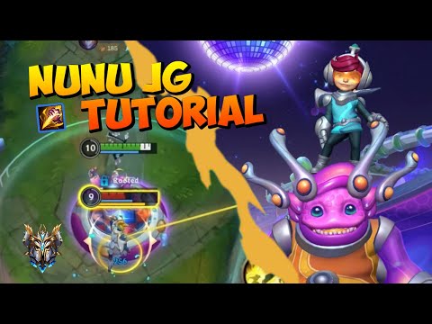 WILD RIFT NUNU JUNGLE - OBJECTIVE MASTERCLASS TUTORIAL
