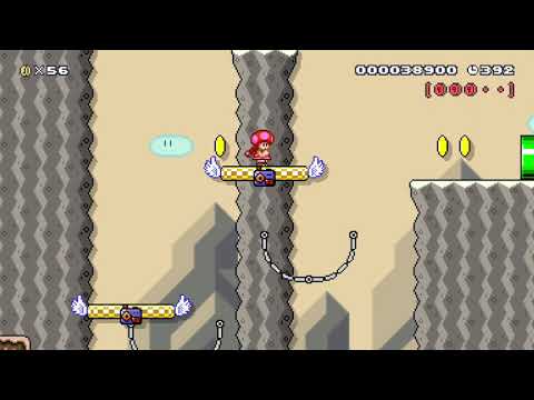 World 5-2 Plateau Platforms by 3rd Bunny - Super Mario Maker 2 - No Commentary 1ca