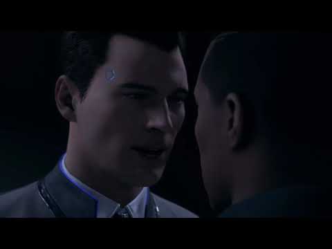 Detroit: Become Human - Connor sacrifices himself to save Hank