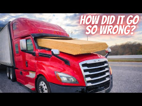 TRUCKER’S NIGHTMARE – Bad drivers & Driving fails #1490