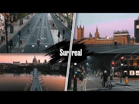 Prázdné Londýnské ulice