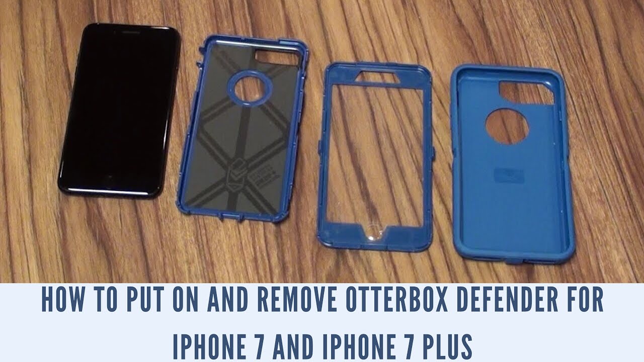Watch How to Put On and Remove OtterBox Defender for iPhone 7 and iPhone 7 Plus now How to Put On and Remove OtterBox Defender for iPhone 7 and iPhone 7 Plus