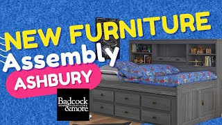 Assembling the Ashbury Full Bookcase Storage Bed - Badcock Home Furniture & More