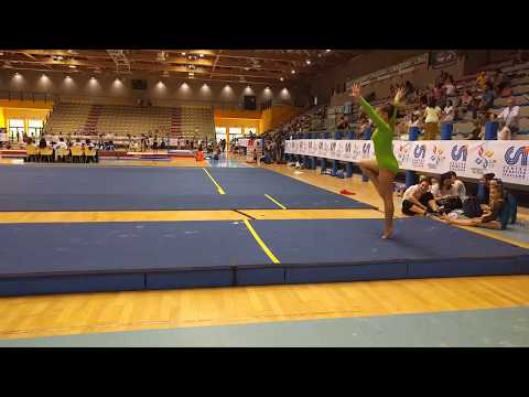 Falvo Camilla - corpo libero - Campionato Nazionale CSI 2017 - 3^ class.
