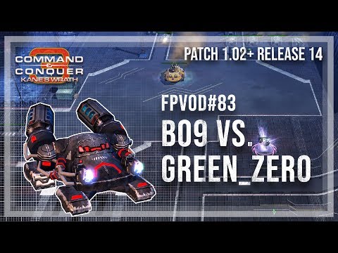 [C&C3: Kane's Wrath] FPVoD#83 - Bo9 vs. Green_ZERO