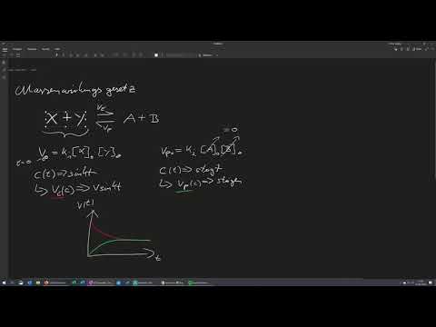 #CHEMIEKEULE - Massenwirkungsgesetz, Chemisches Gleichgewicht, Le Chatelier