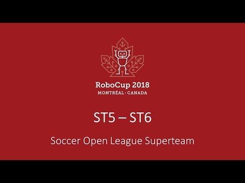 RoboCup Junior Canada 2018 - Soccer Open Superteam: ST5 - ST6 (10:0)
