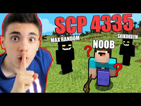 MI FINGO SCP-4335 (L' INTRUSO) PER SPAVENTARE i GIOCATORI "NABBI" su MINECRAFT!! w/ ShikokuJin!!