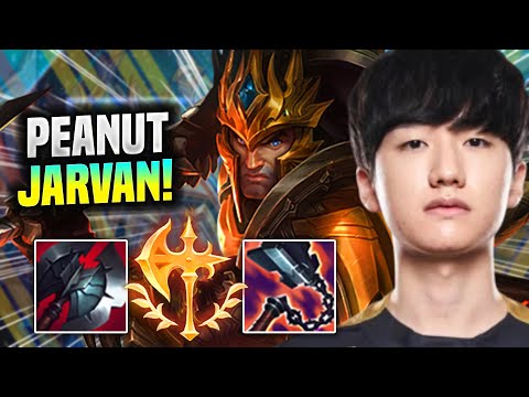 PEANUT IS SO CLEAN ON JARVAN! - GEN Peanut Plays Jarvan IV Jungle vs Viego! | Season 2022