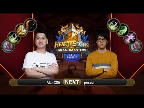 AlanC86 vs Posesi | 2021 Hearthstone Grandmasters Asia-Pacific | Winners | Season 2 | Playoffs
