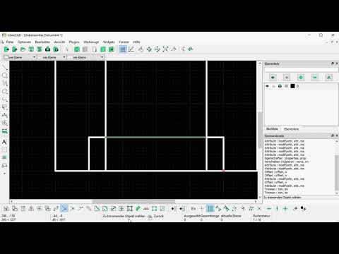 LibreCAD 04: Trimmen