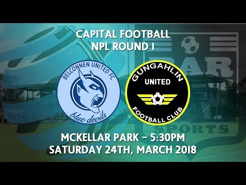 2018 Capital Football Men's NPL Round 1 - Belconnen United v Gungahlin United