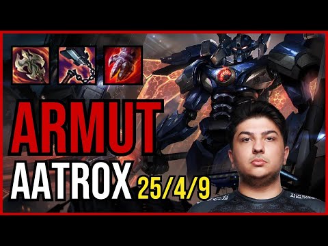 ARMUT - AATROX vs. FIORA Top | EUW GRANDMASTER | PATCH 11.2 | QUADRAKILL