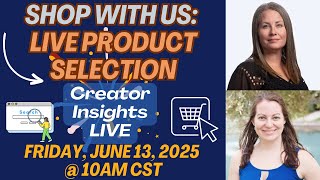 Shop with Us ft Liz Saunders: Picking Winning Products on Amazon for Influencers - Creator Insights