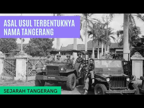 💢VIDEO #viral .."ASAL USUL TERBENTUKNYA NAMA TANGERANG" ❗Sejarah Tangerang "TEMPO DULU" #fyp