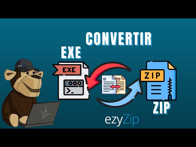 Cómo convertir EXE a ZIP (Guía simple)