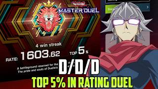 D/D/D TOP 5% IN RATING DUEL [Yu-Gi-Oh! Master Duel]