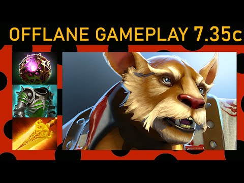 ✨ 33 Brewmaster 87% Kill participation! Offlane Gameplay 7.35c - Dota 2 Top MMR