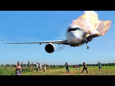 70 Shocking Plane Crashes and Mistakes Caught on Camera