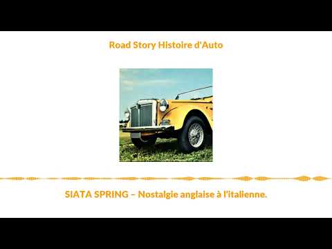Thumbnail for SIATA SPRING – Nostalgie anglaise à l’italienne. by Siata