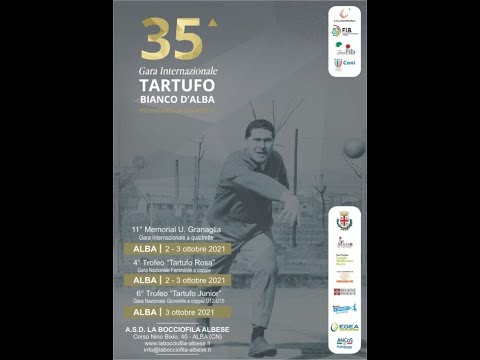 GARA INTERNAZIONALE  TARTUFO BIANCO D'ALBA - BOCCE SPECIALITA' VOLO