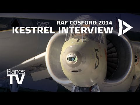 RAF Cosford Airshow 2014 Kestrel to Harrier Interview