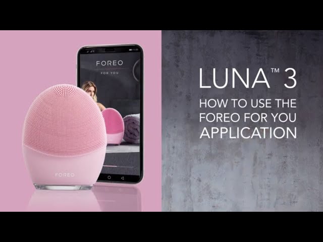 Foreo Luna 3 Limpador Facial de Peles Mistas Azul video