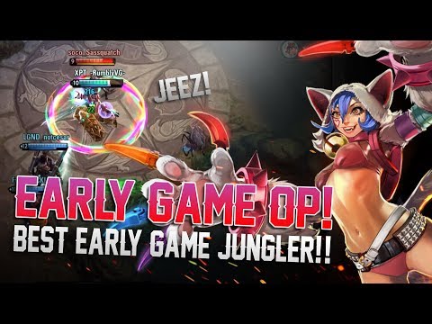 BEST EARLY GAME JUNGLER! Vainglory 5v5 Gameplay - Koshka |CP| Jungle Gameplay