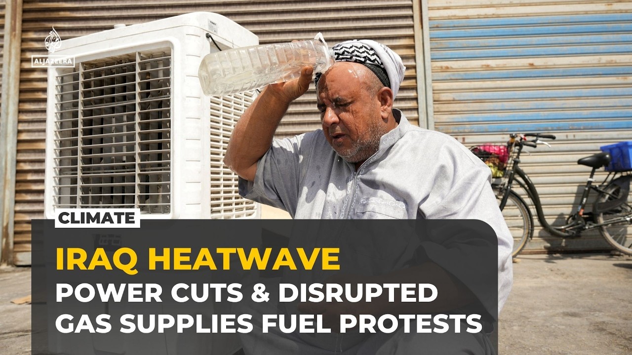 Video | Iraq swelters in extreme heat as power cuts fuel protests and anger