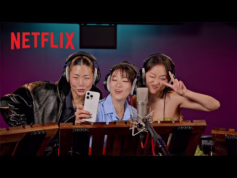 In the Booth with Arden Cho, Ji-young Yoo & May Hong | Kpop Demon Hunters | Netflix